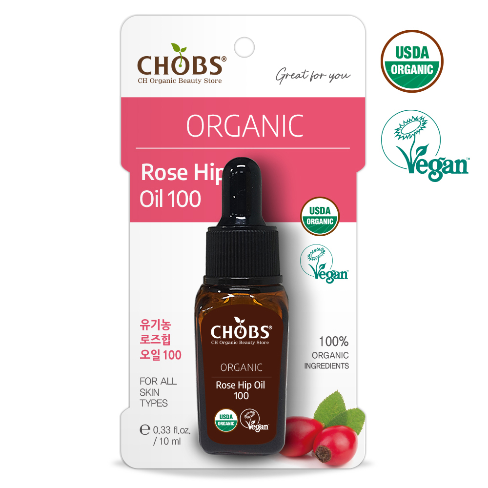 [USDA]     100(10ml)
 CHOBS Organic Rosehip Oil 100(10ml)