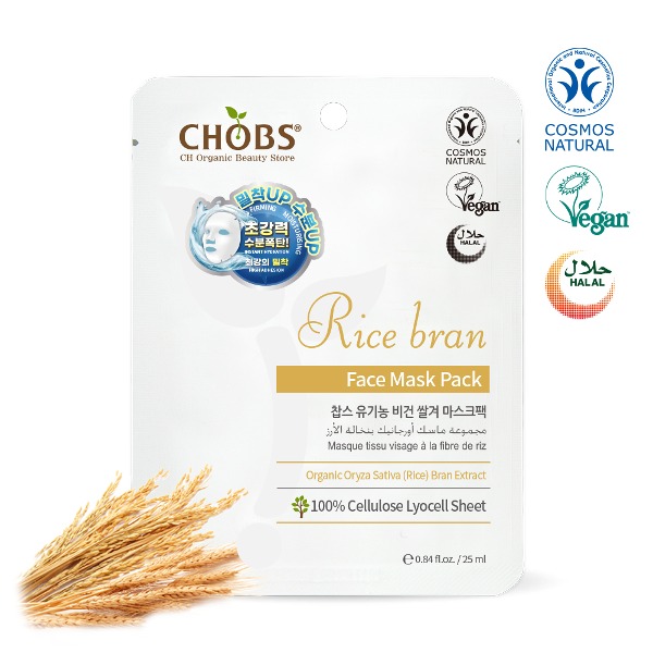 [BDIH]CHOBS() Ұ ũ 25ml(̰)
 CHOBS Rice Bran Face Mask Pack 25ml